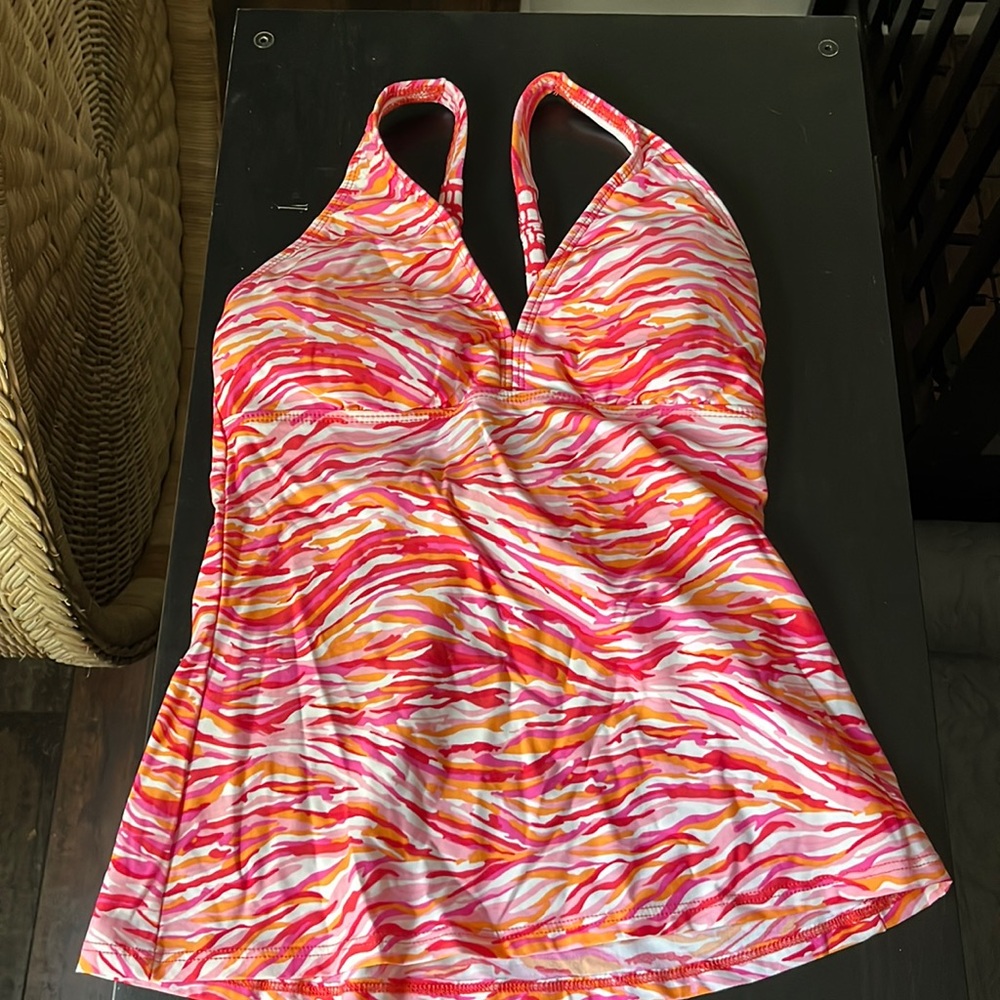 Eddie Bauer swim top & swim shorts
